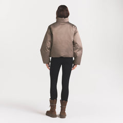HEAVYWEIGHT NYLON PUFFER JACKET | MINK