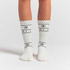 COZY LITE SOCK | MARBLE HEART FAIR ISLE