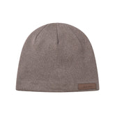COTTON KNIT MENS BEANIE | DESERT HEATHER GREY