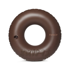 FUNBOY X SKIMS EMBOSSED TUBE FLOAT | COCOA