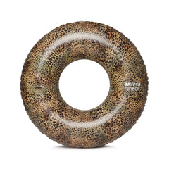 FUNBOY X SKIMS EMBOSSED TUBE FLOAT | CHEETAH SKIN PRINT