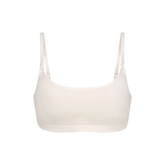 COTTON JERSEY MATERNITY NURSING SCOOP BRALETTE | MARBLE