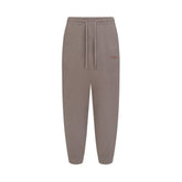 COTTON KNIT MENS STRAIGHT LEG JOGGER | DESERT HEATHER GREY