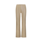 FAUX LEATHER PANT | LATTE