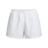 COTTON FLEECE SHORT | LIGHT HEATHER GREY