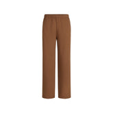 COTTON FLEECE STRAIGHT LEG PANT | BISON