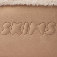 FAUX SHEARLING MINI DUFFLE | CLAY SHERPA