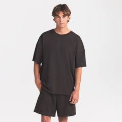 JERSEY LOUNGE MENS RELAXED SHORT | DARK ROAST