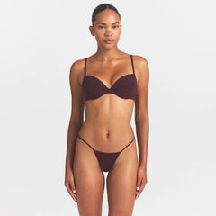 EVERYDAY COTTON T-SHIRT BRA | CURRANT