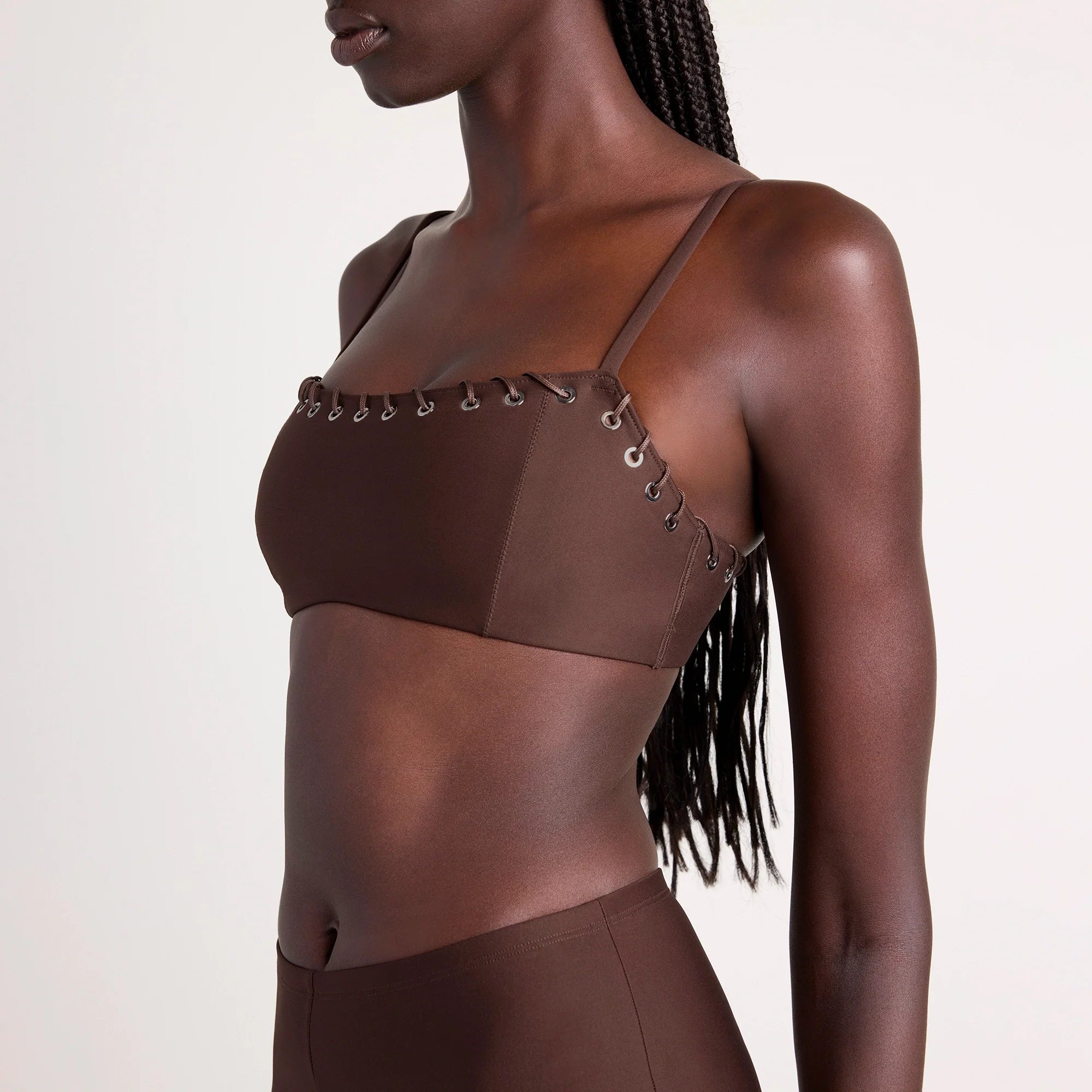 LUDOVIC DE SAINT SERNIN X SKIMS SKIMS BODY BRALETTE | COCOA