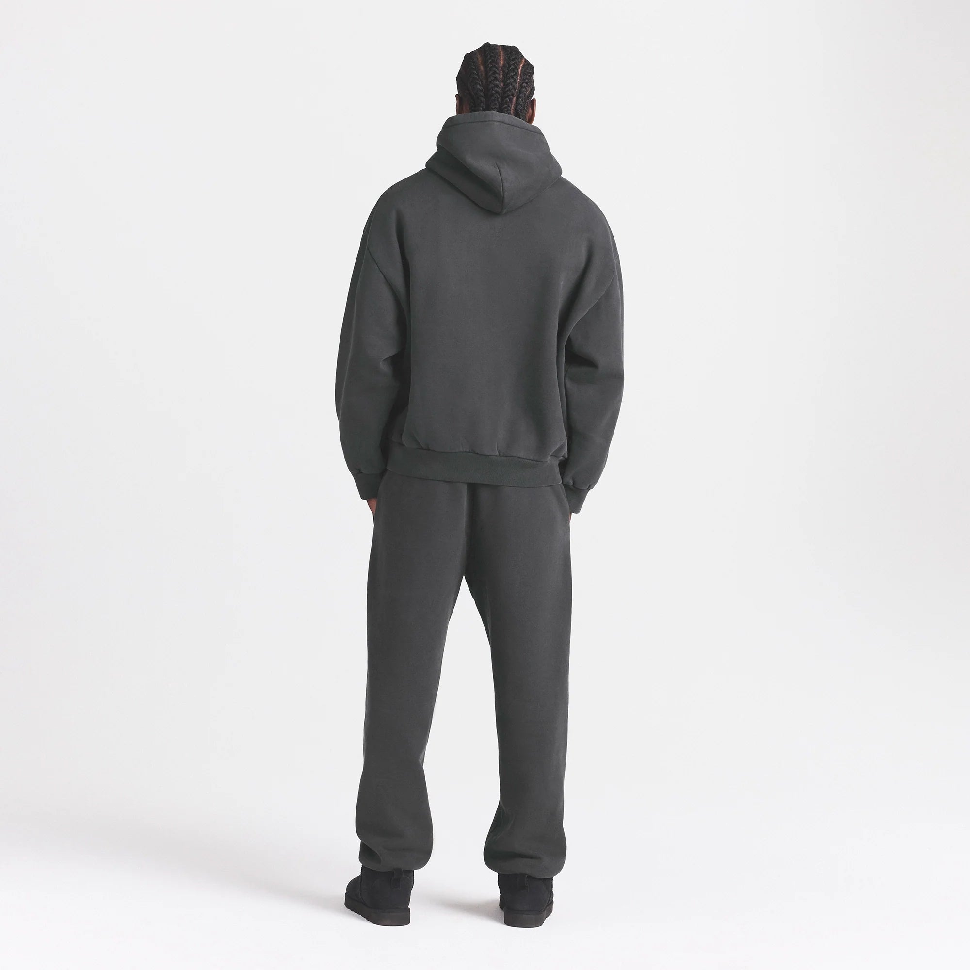 HEAVYWEIGHT FLEECE MENS HOODIE | ONYX