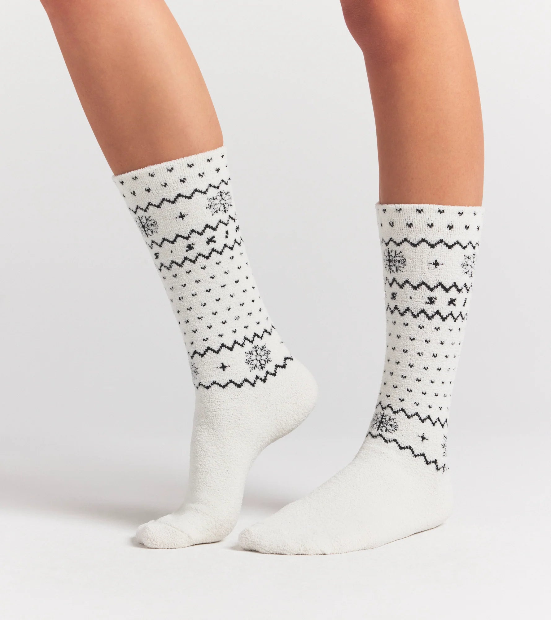 COZY LITE SOCK | MARBLE HEART FAIR ISLE