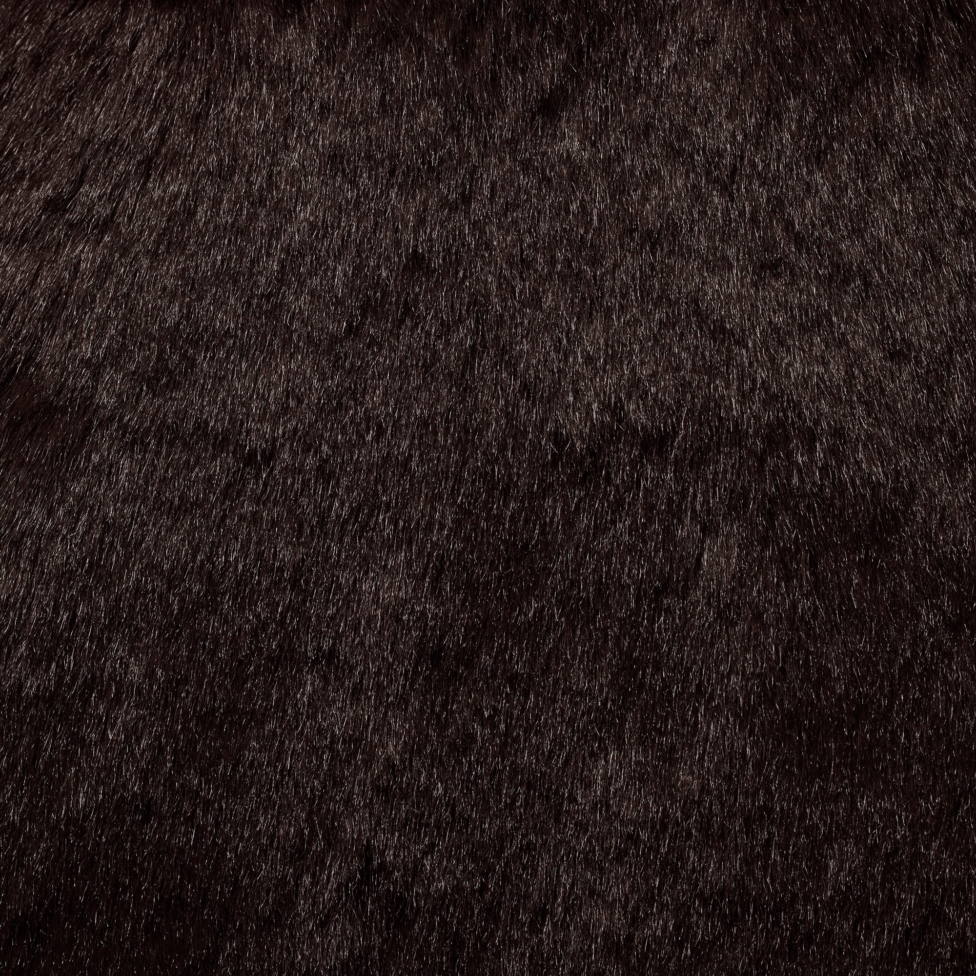FAUX FUR JUMBO TOTE | ESPRESSO