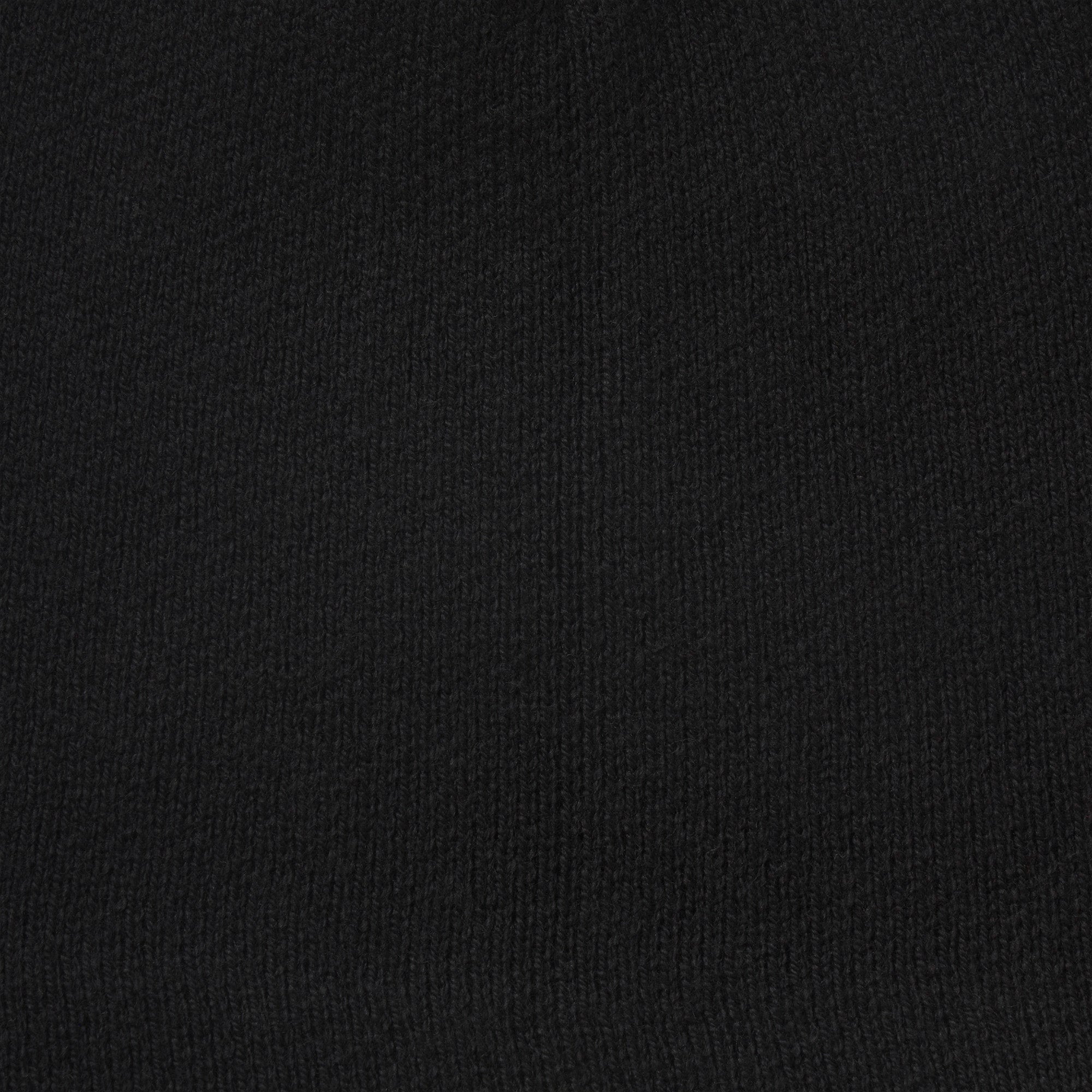 COTTON KNIT MENS BEANIE | ONYX