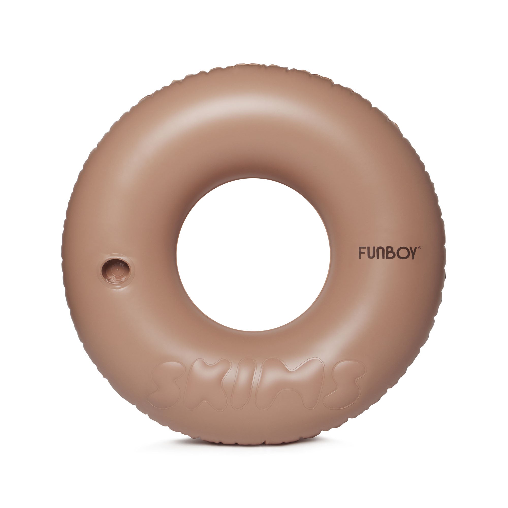 FUNBOY X SKIMS EMBOSSED TUBE FLOAT | SIENNA