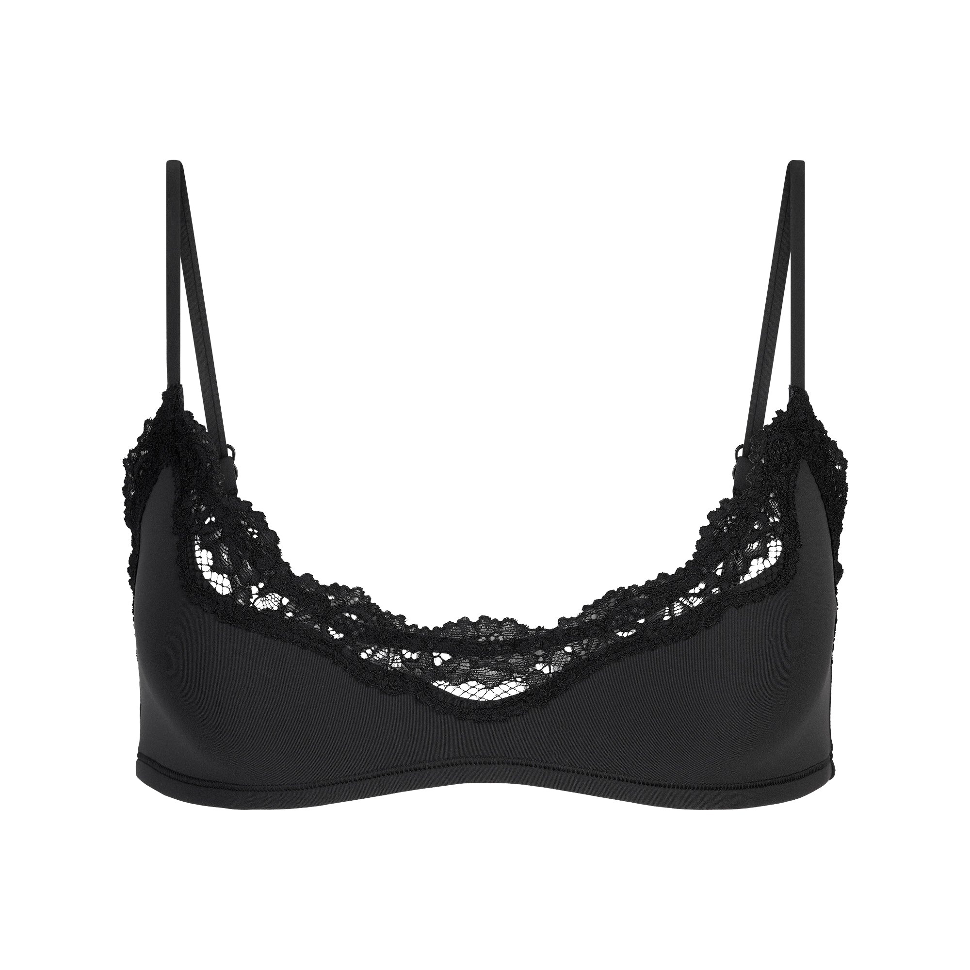 FITS EVERYBODY LACE SCOOP BRALETTE 2-PACK | ONYX AND SKETCHED HEARTS