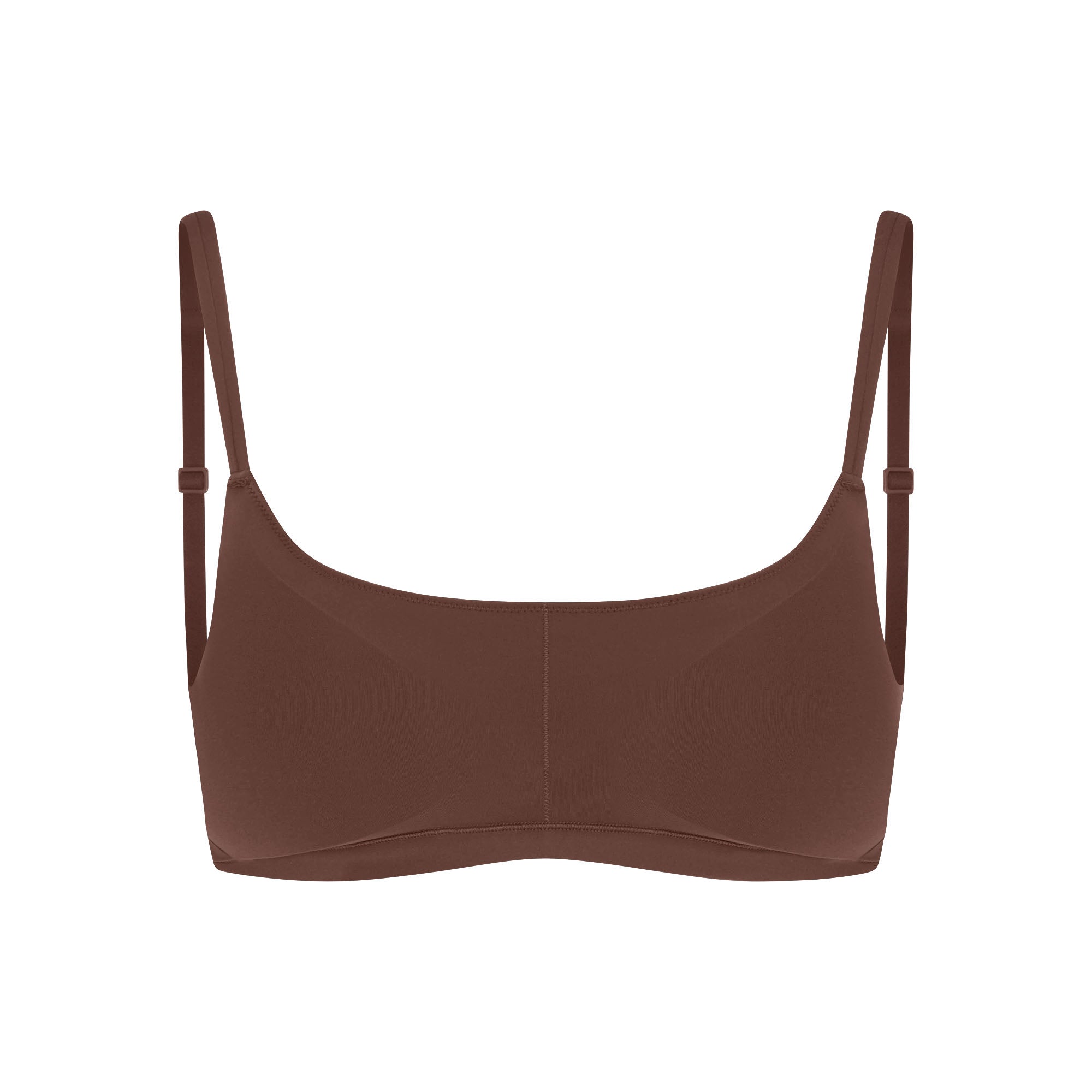 FITS EVERYBODY SUPER PADDED SCOOP BRALETTE | COCOA