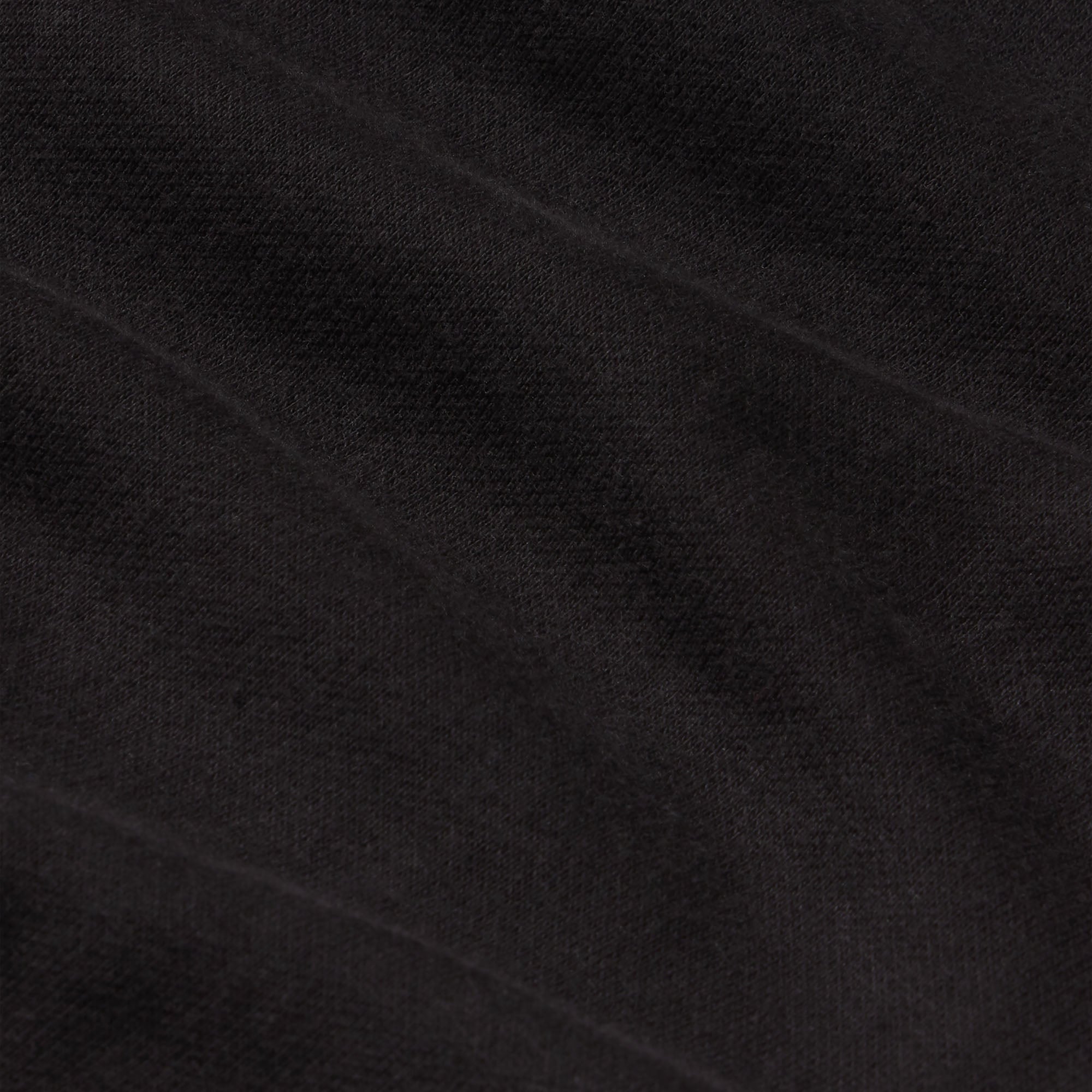 COTTON FLEECE OVERSIZED SLEEVELESS HOODIE | ONYX