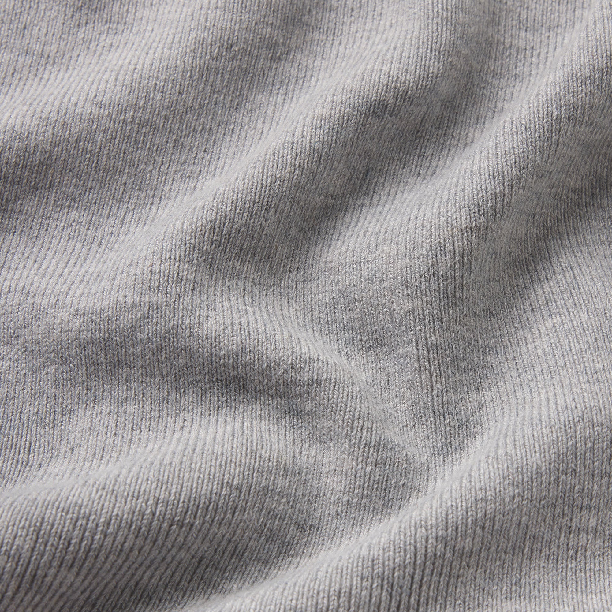 ESSENTIAL KNIT FOLDOVER PANT | MID HEATHER GREY