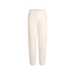 COTTON FLEECE JOGGER | OATMEAL HEATHER