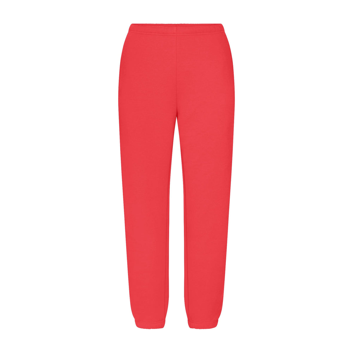 COTTON FLEECE JOGGER | WASHED RED