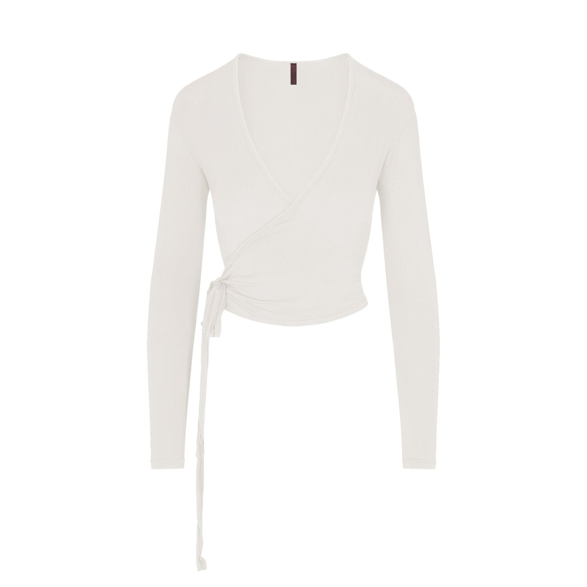 CLOUD SLEEP WRAP TOP | ECRU