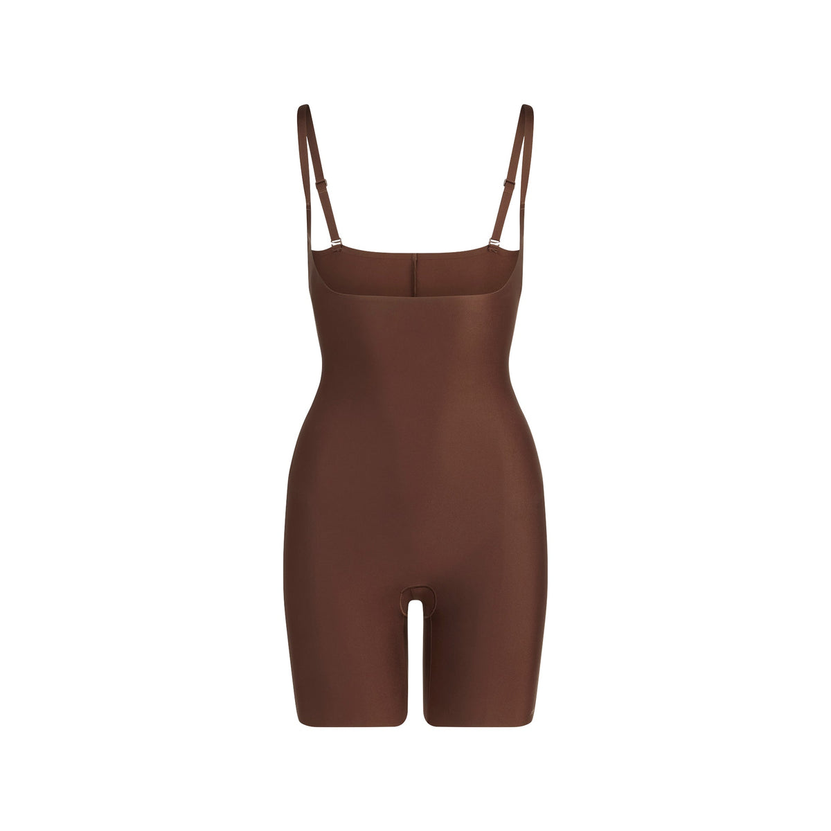 SKIMS BODY CORE SCULPT OPEN BUST MID THIGH BODYSUIT | COCOA