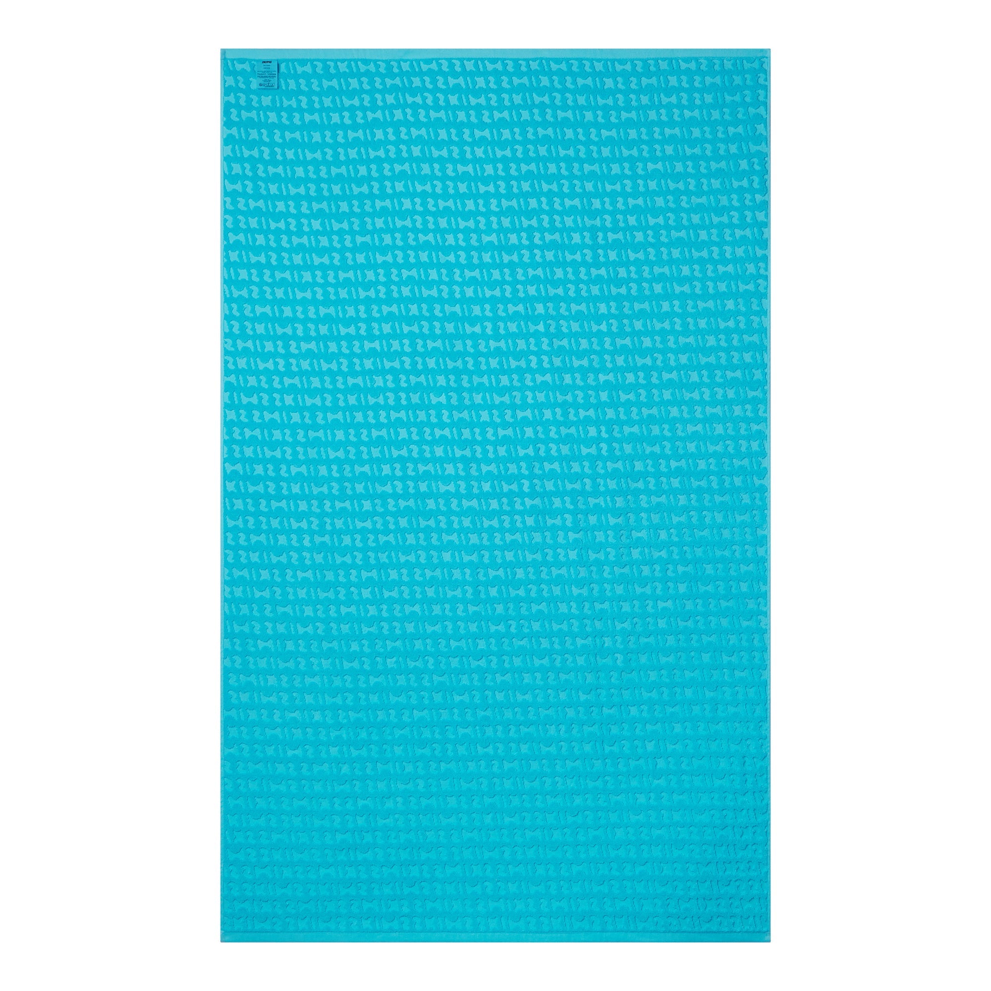 SIGNATURE SWIM TOWEL | CYAN